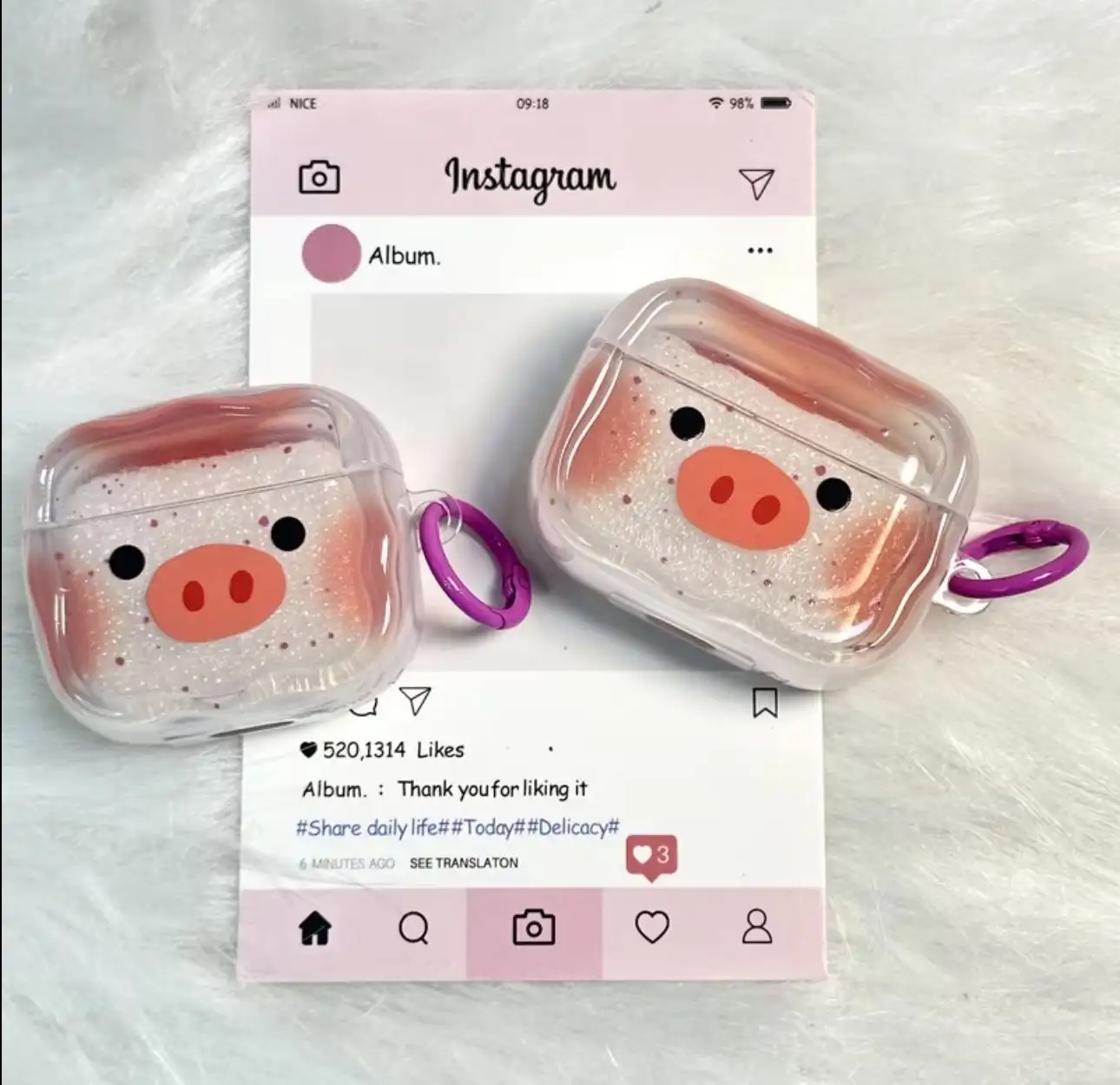 Imagen1_Funda Cerdito Kawii (MultiColor)